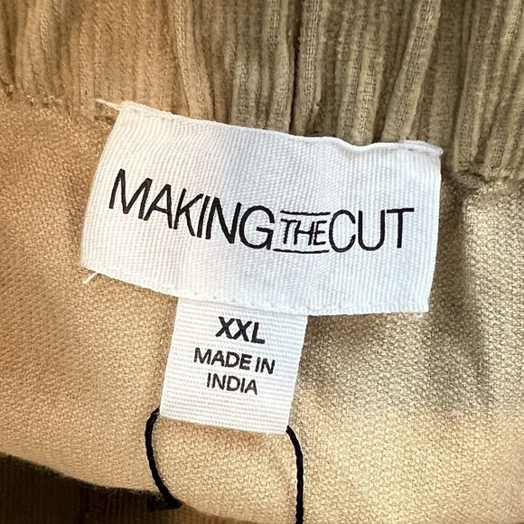 Making the Cut Deconstructed Corduroy Corset Top by Yannik Size XXL NWT - Picture 7 of 12